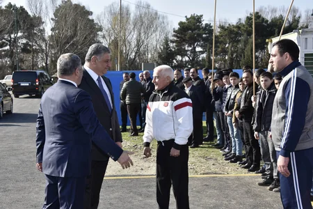 Tərtərdə yeni Olimpiya İdman Kompleksinin təməli qoyulub