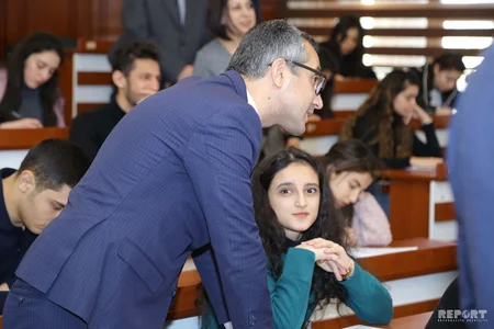 BDU-da media nümayəndələri imtahan prosesini izləyiblər - FOTO