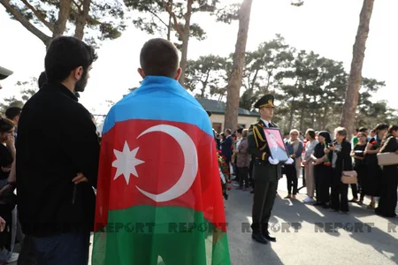 Şəhid Səbuhi Əhmədov İkinci Fəxri xiyabanda dəfn edilib - YENİLƏNİB
