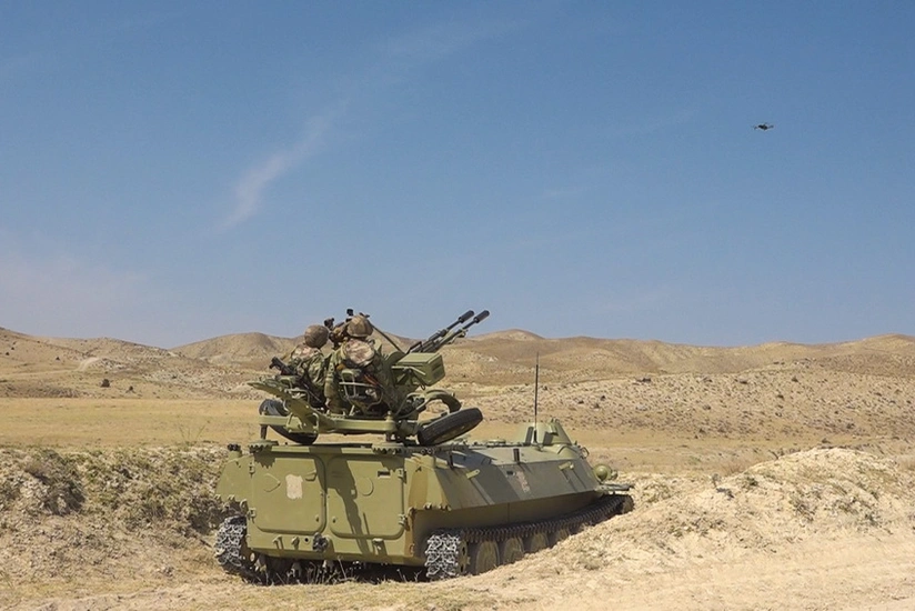 Tactical-special exercises in air defense units of Azerbaijani army