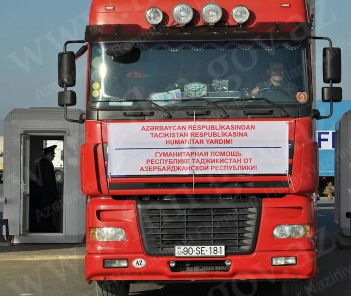 Azərbaycanın Tacikistana göndərdiyi yardım ünvana çatdırılıb