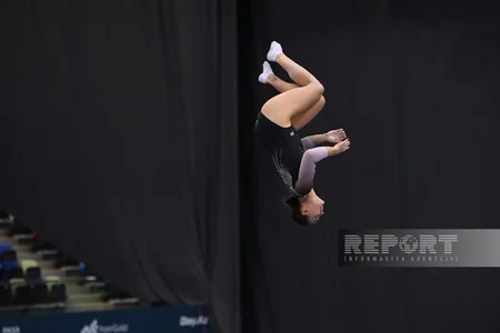 Bakıda batut gimnastikası üzrə Dünya Kubokuna start verilib - FOTOREPORTAJ