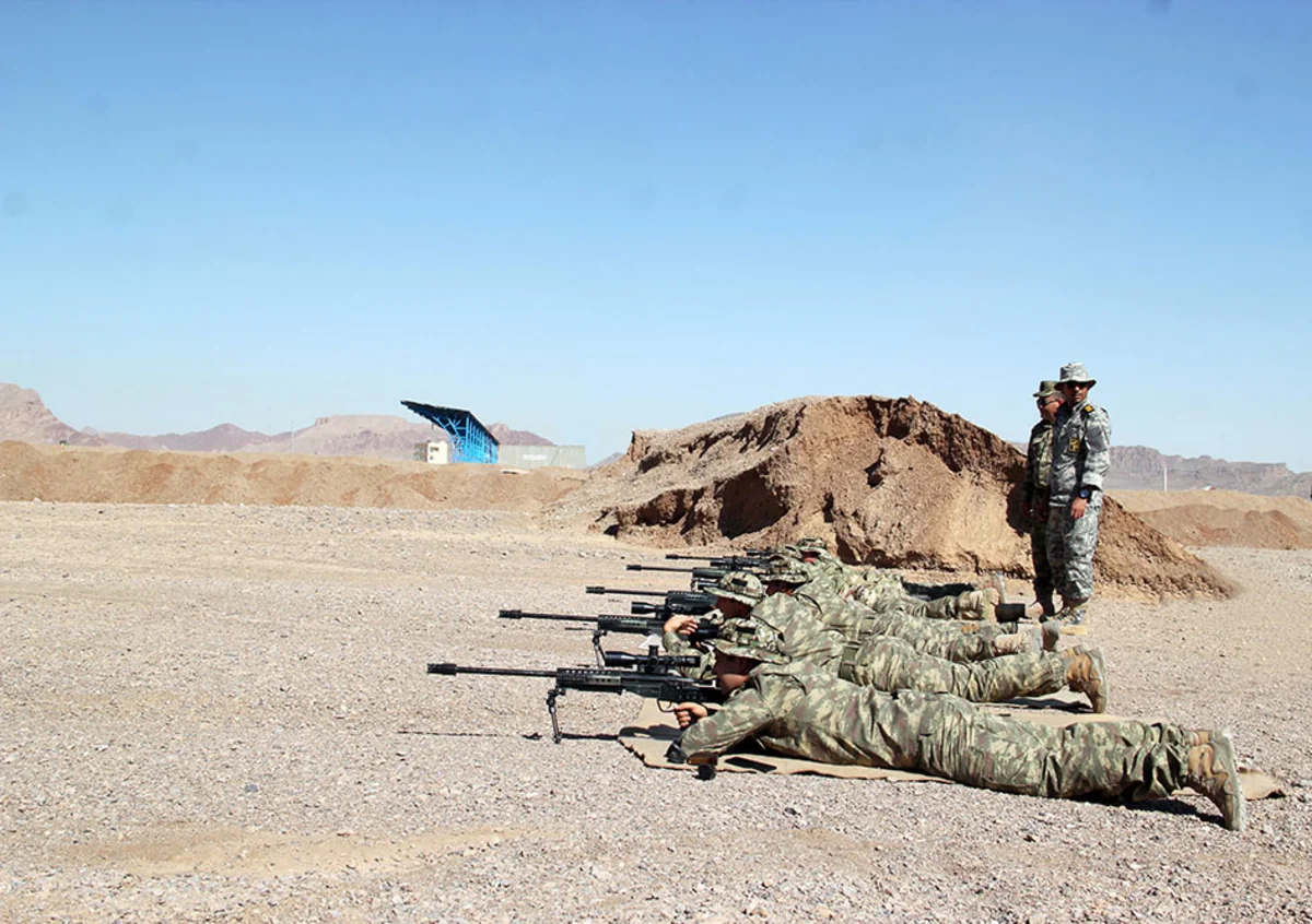 Adjustment fire carried out in “Sniper Frontier” contest