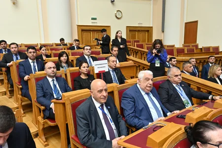 Sahibə Qafarova MDB PA-da Azərbaycanın faşizm üzərindəki qələbədə rolundan danışıb