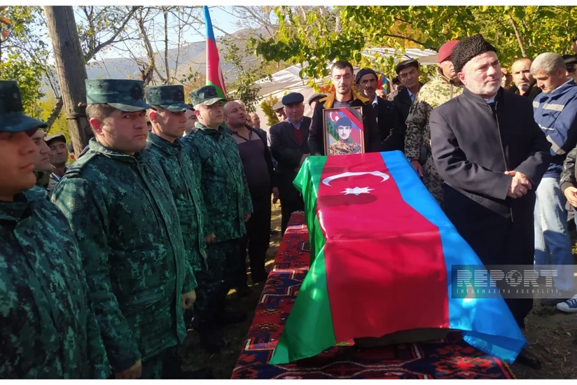 Şəkidə Birinci Qarabağ müharibəsinin şəhidi Şahid Məmmədov dəfn edilib - YENİLƏNİB