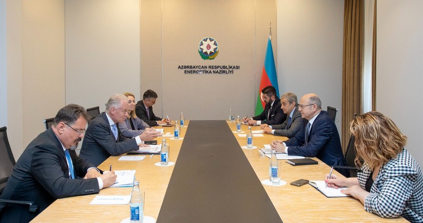 Azerbaijani minister, EU official mull supply of green energy and hydrogen