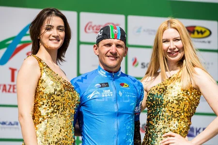 Азербайджанский велосипедист стал победителем второго этапа велотура Tour d’Azerbaidjan-2017