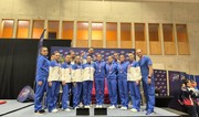 Azərbaycanın aerobika gimnastları Fransada medallar qazanıblar