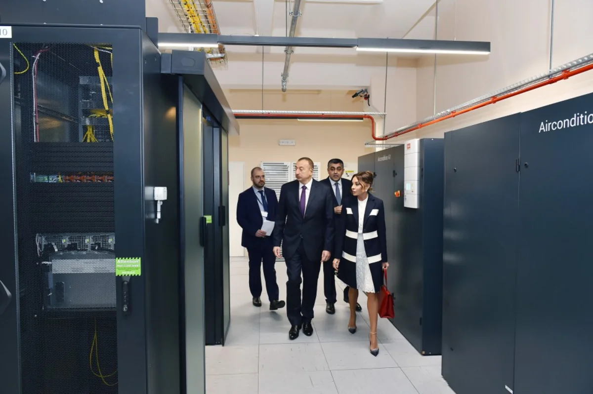 President Ilham Aliyev attended opening of Regional Data and International Commutation Centers