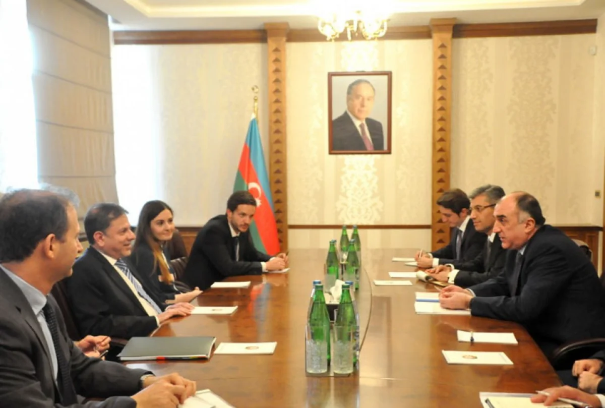 Elmar Məmmədyarov Argentinanın xarici işlər nazirinin müavinini qəbul edib