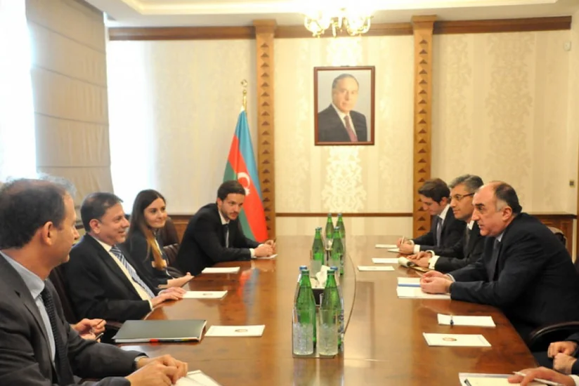 Elmar Məmmədyarov Argentinanın xarici işlər nazirinin müavinini qəbul edib