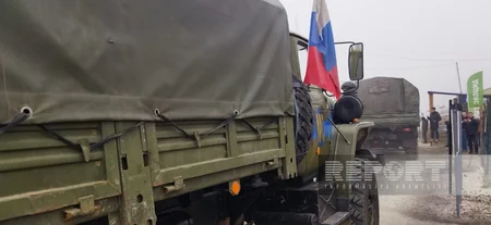 Bu gün Xankəndi-Laçın yolunda sülhməramlıların 77 avtomobili maneəsiz keçib - YENİLƏNİB-7