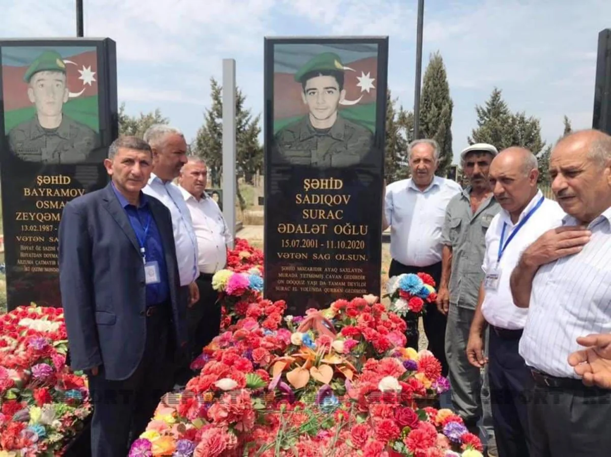 Biləsuvarda Vətən müharibəsi şəhidinin doğum günü qeyd edilib