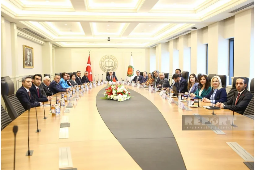 Anar Bağırov Türkiyə məhkəmə hakimiyyətinin rəhbər şəxsləri ilə görüşüb 