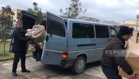 Saatlı, Sabirabad, İmişlidə də Türkiyə üçün yardımlar toplanır