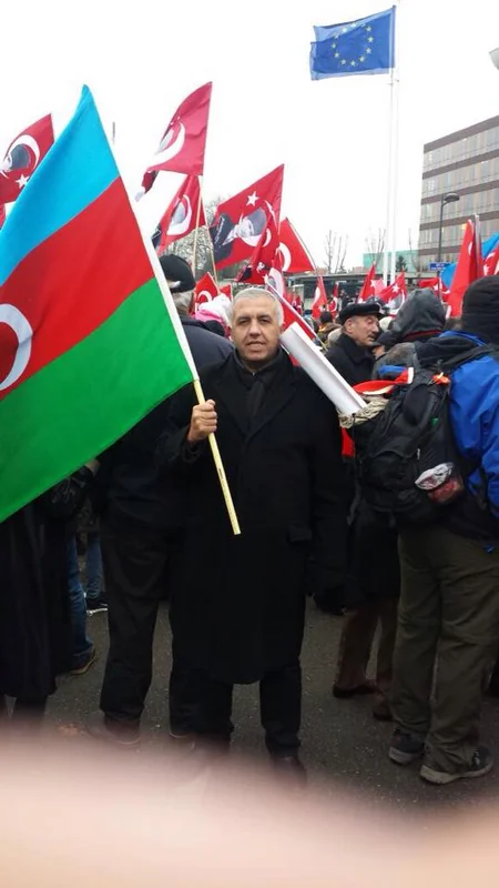 Strasburqda Doğu Perinçəkin məhkəməsi ilə bağlı aksiya keçirilib