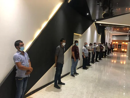 Bakıda kiçik toy məclisi təşkil edən şəxslər cəzalandırıldı