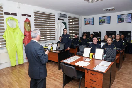 Журналисты побывали на служебной территории береговой охраны ГПС