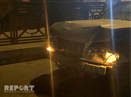 Sabunçu rayonunda yol qəzasında bir nəfər xəsarət alıb - FOTO