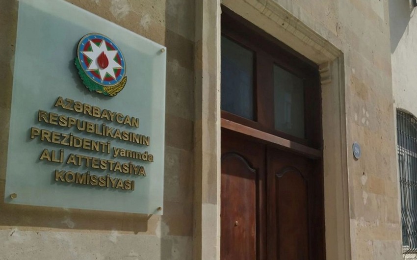 Ali Attestasiya Komissiyasına sədr müavini təyin edilib
