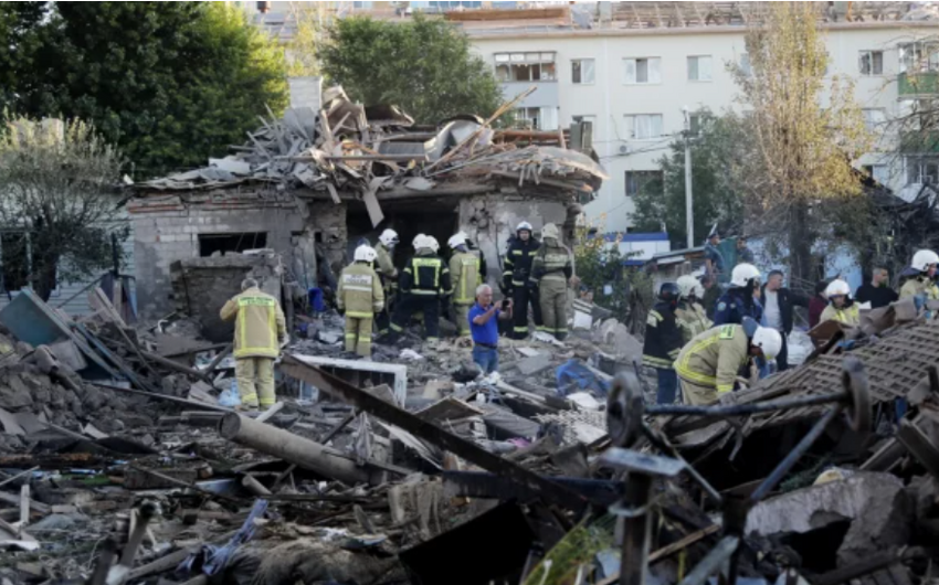 Ukraynanın Belqoroda zərbələri nəticəsində rusiyalı zabit ölüb