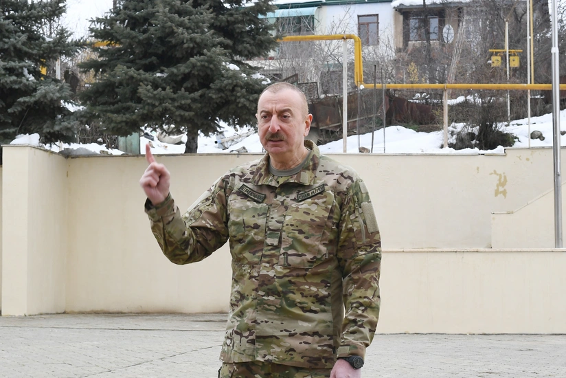 Dövlət başçısı: Tuğ erməni kəndi olsaydı, bunu dağıdardı?