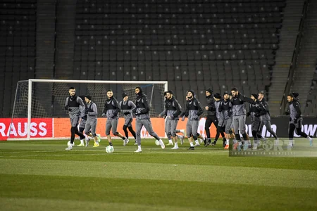 Qarabağ Gentlə oyun öncəsi son məşqə çıxıb