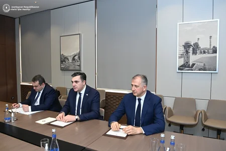 Ceyhun Bayramov gürcüstanlı həmkarı ilə postmünaqişə dövründəki regional vəziyyəti müzakirə edib