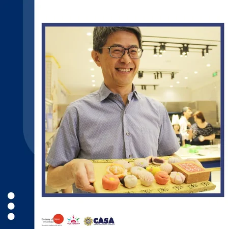 Baku hosts master class on making traditional Japanese sweets