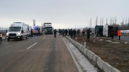 40 vehicles pileup in Turkey: 2 dead