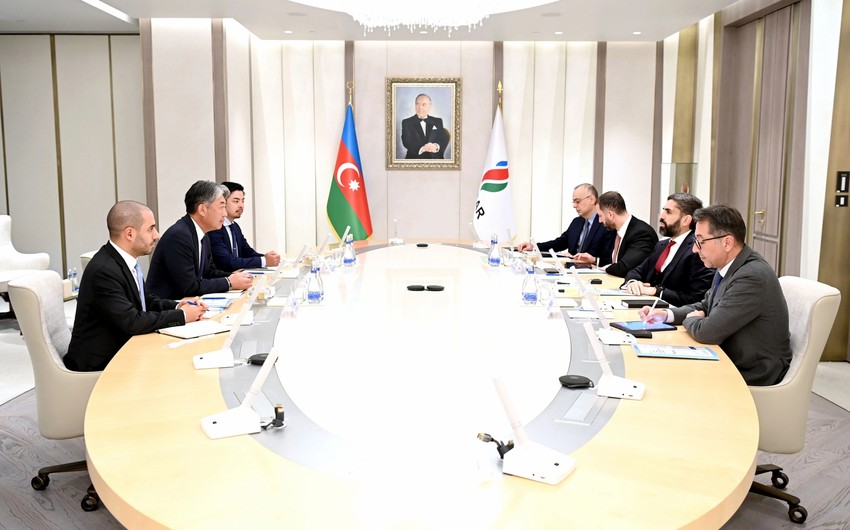SOCAR-ın prezidenti “Mizuho” Maliyyə Qrupunun nümayəndə heyəti ilə görüşüb