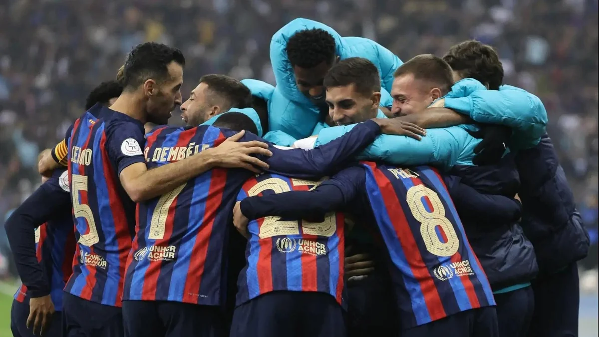 Барселона в 14-й раз стала победителем Суперкубка Испании