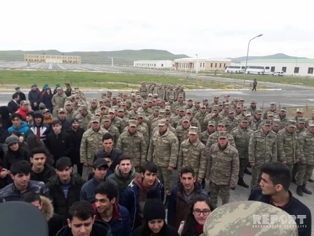 Müdafiə və Təhsil nazirlikləri Aprel zəfərindən ötən hər günə bir ağac əkək” devizi altında tədbir keçirib