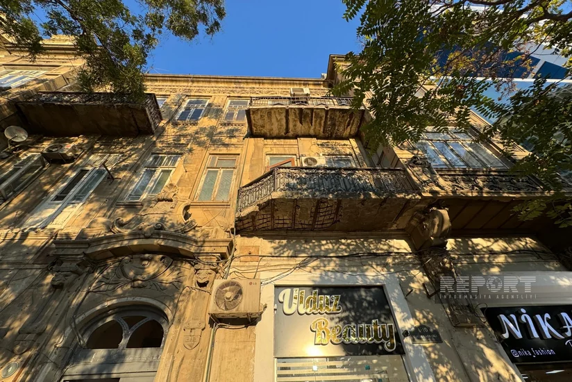 Yasamalda memarlıq abidəsinin eyvanının uçmasına münasibət bildirilib