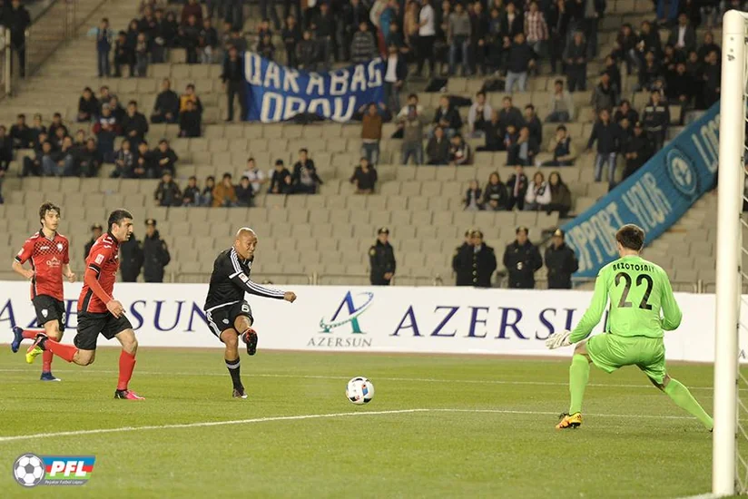 Qarabağ - Qəbələ oyununda qapılara qol vurulmayıb - VİDEO