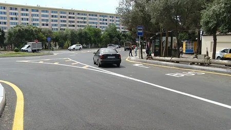 ​Azadlıq prospektinin daha bir hissəsi təmir edilib