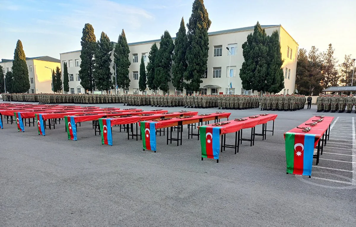 Military Oath-taking ceremonies held in Azerbaijan Army