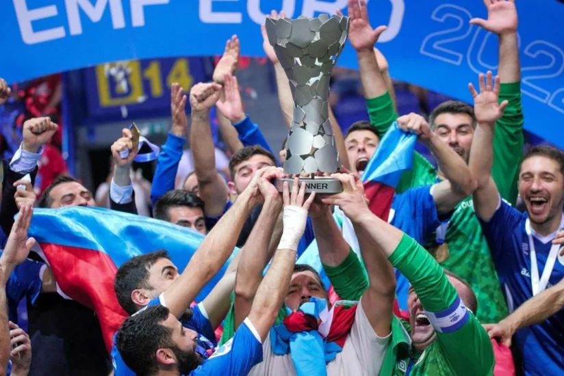 Minifutbol üzrə Azərbaycan millisinin üzvləri fəxri ada layiq görülüblər