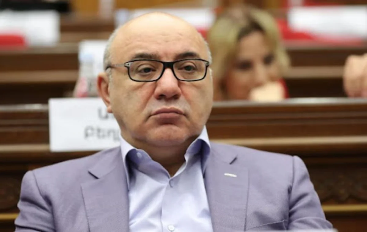 MP from ruling party in Armenia to give up his mandate