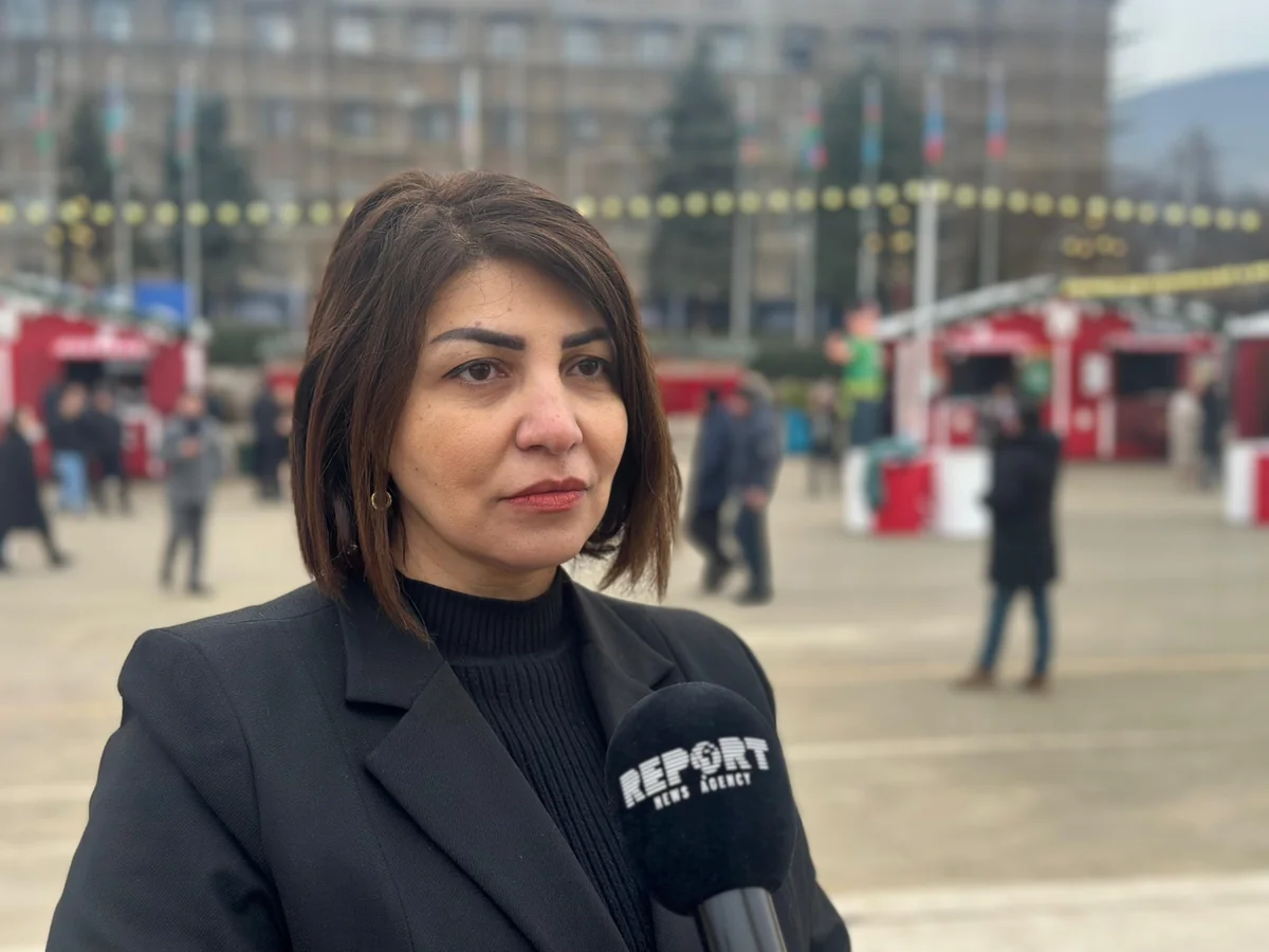 Xankəndidəki Qış nağılı yarmarkasında bir çox şirkət və müəssisələr öz məhsullarını nümayiş etdirirlər