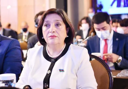 Sahibə Qafarova parlament sədrlərinin Avropa Konfransında çıxış edib