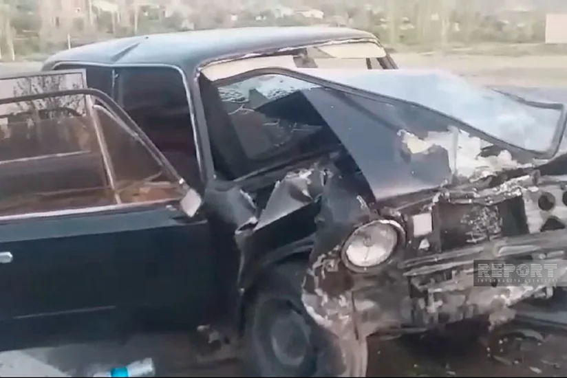 Naxçıvan-Şahbuz magistralında yol qəzası olub, xəsarət alan var