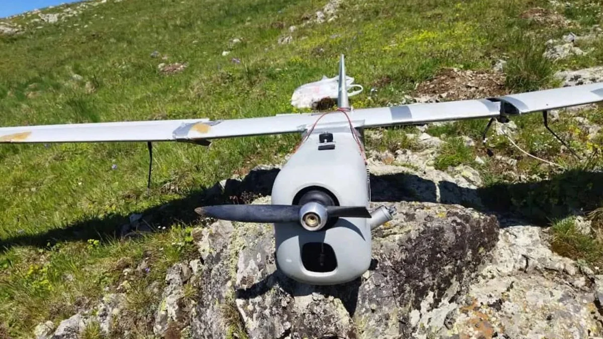 Российский БПЛА упал на территорию Турции