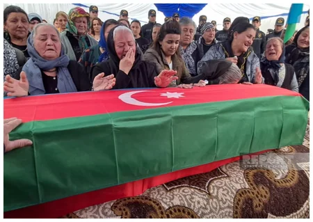 Cəbrayılda Birinci Qarabağ müharibəsinin şəhidi Ələsgər Mirzəliyev dəfn edilib -VİDEO - YENİLƏNİB