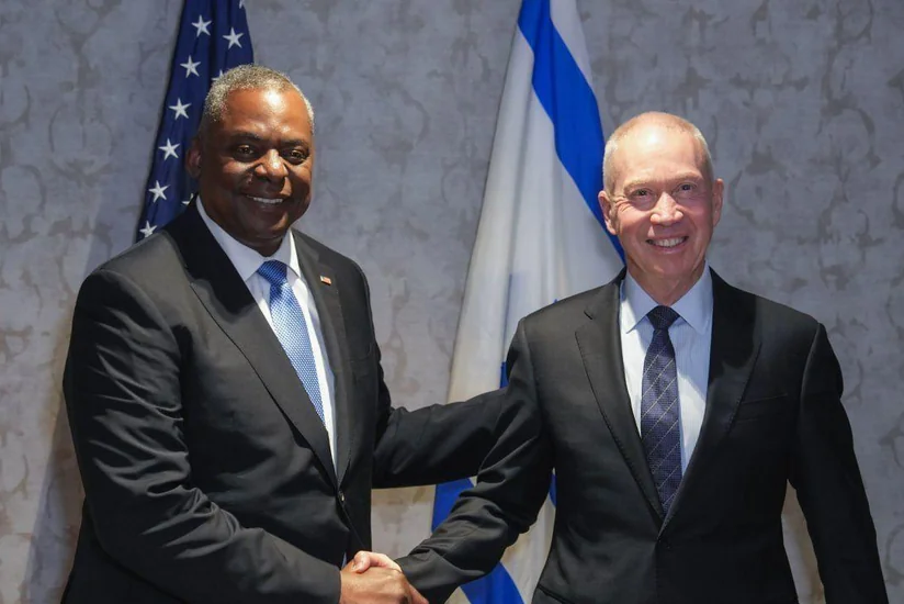 US defense chief Austin and his Israeli counterpart Gallant mull ongoing hostage negotiations
