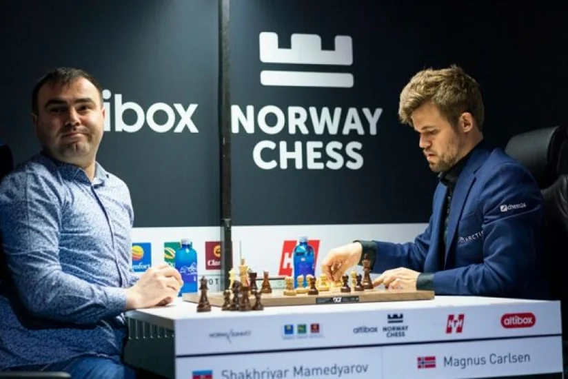 Norway Chess: Şəhriyar Məmmədyarov Maqnus Karlsenə uduzub
