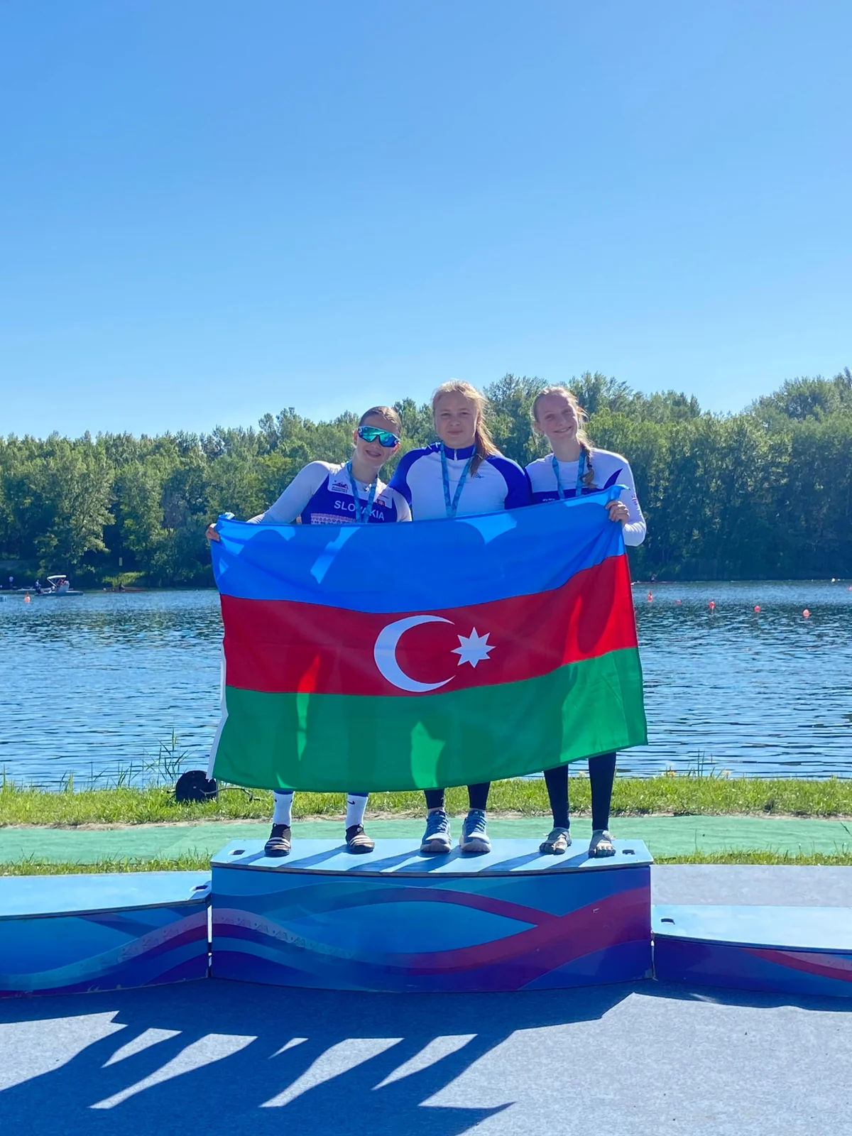 Azərbaycan avarçəkənləri Bratislava Reqatası”nda daha bir qızıl medal qazanıb