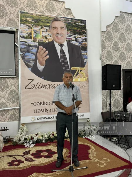 Bolnisidə Xalq şairi Zəlimxan Yaqubun 75 illiyi qeyd olunub