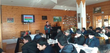 Qax, Zaqatala, Balakən və Şəkidə fəaliyyət göstərən arıçılar üçün təlim keçirilib