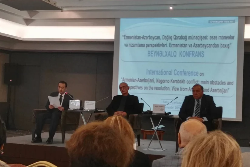 Bakıda ermənilərin iştirakı ilə Qarabağa həsr edilmiş beynəlxalq konfrans keçirilir - FOTO